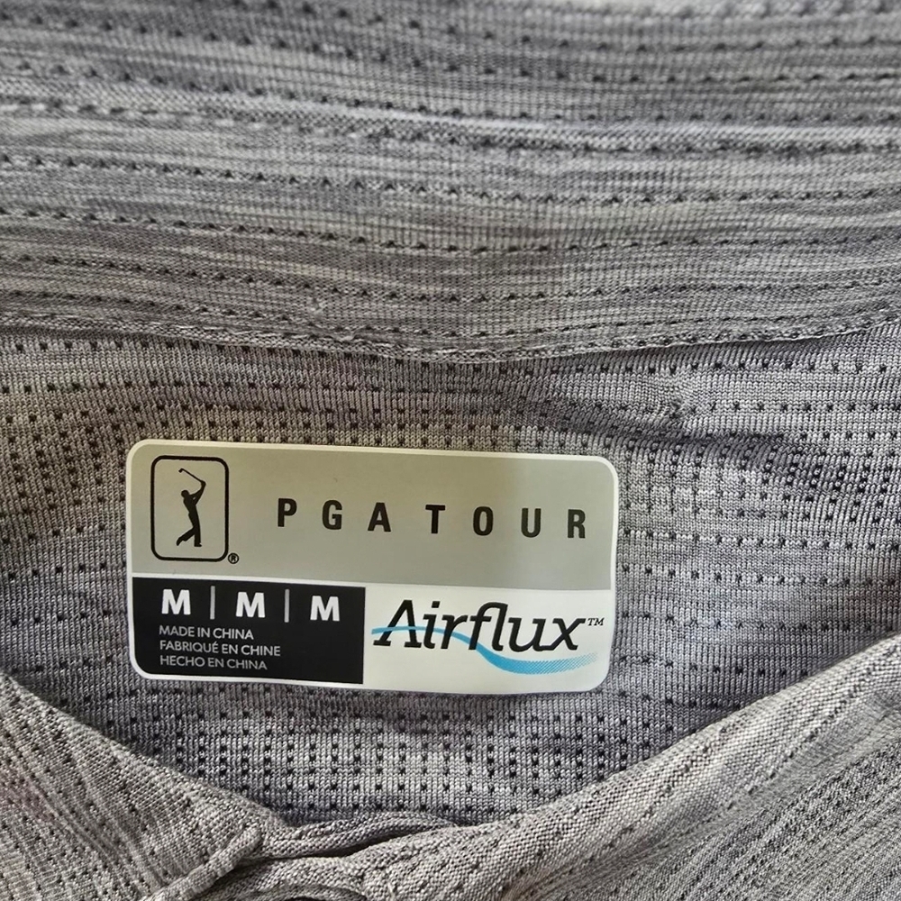 PGA Tour Gray Polo Shirt